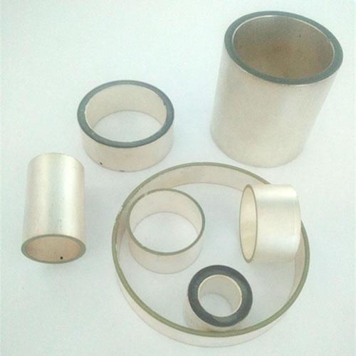 Composant en céramique piézoélectrique pour tube / cylindre PZT-4 Société piézoélectrique