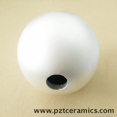 Sphère en céramique piézoélectrique et Hemishperes